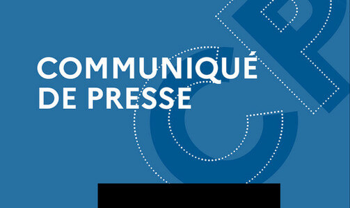 COMMUNIQUÉ DE PRESSE