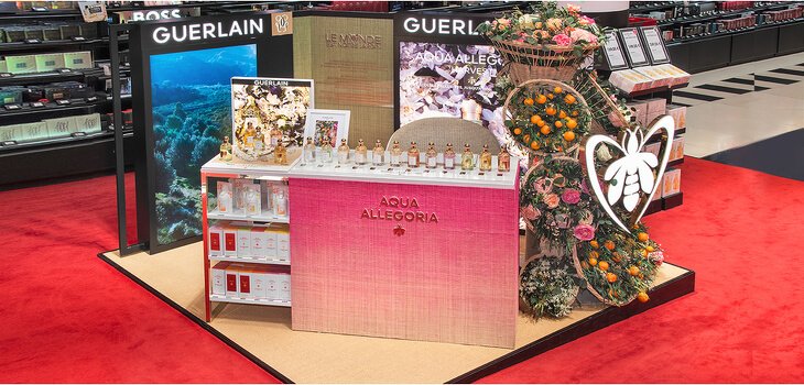 AQUA ALLEGORIA AU SEPHORA DES CHAMPS-ÉLYSÉES
